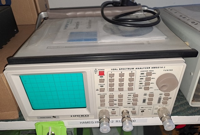 Hameg HM5014-2 spectrum analyzer